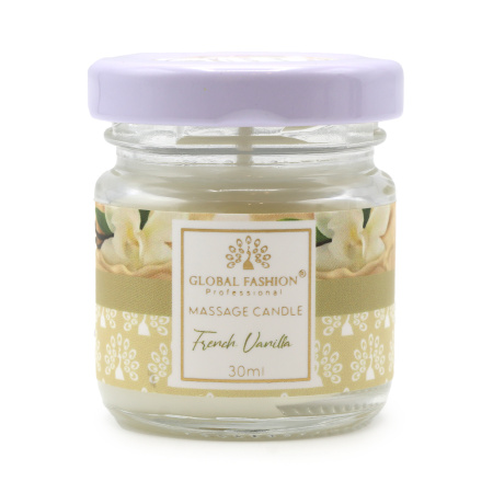 Massage candle Global Fashion, 30 ml, Frenceh Vanilla