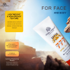 SPF 50 Sunscreen Face & Body 50g UVA/UVB Protection Sunscreen Close Up - SPF Sun Protection Cream with Vitamin E | واقي شمس صورة مقربة