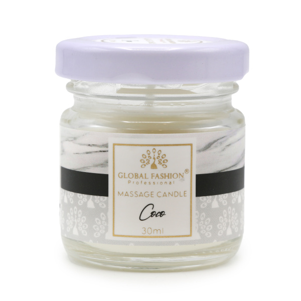 Global Fashion Moisturizing Massage Candle | 30 ml, Coco