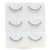 False eyelashes close up fluffy natural reusable strips رموش صناعية لقطة مقربة