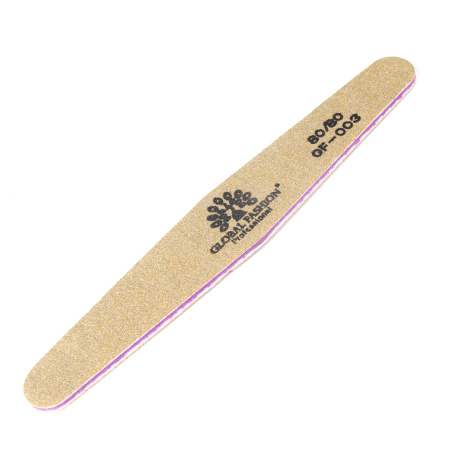 Nail file Global Fashion 80/80, diamond shape GF-003