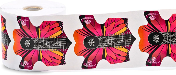 Disposable forms for manicure 300 pcs.