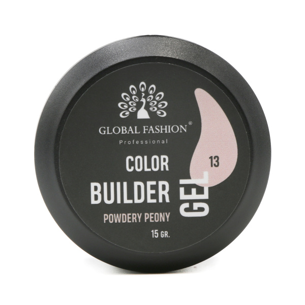 Global Fashion Color Builder Gel 15g | Nail Extension Gel | جل بيلدر ملون
