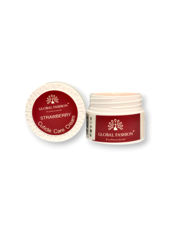 Cuticle cream in a jar, Global Fashion, cuticle care cream, Strawberry
