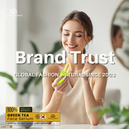 Green Tea Anti-Aging Face Serum 50ml Serum Close Up - Hydrating Anti Aging Facial Treatment | سيروم للوجه صورة مقربة