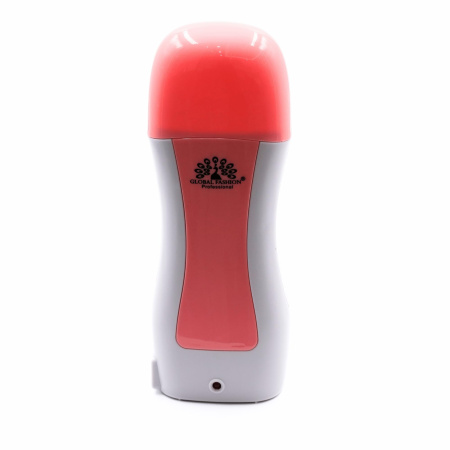 Electric Wax Warmer for Hair Removal Fast Heating | Pink Wax Heater Close Up - Hair Removal Machine Detail UAE GCC | جهاز شمع صورة مقربة