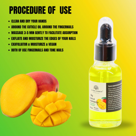 Global Fashion Cuticle Oil – Natural Blend of Olive, Coconut, Lavender, Rosemary & Jojoba Oils
