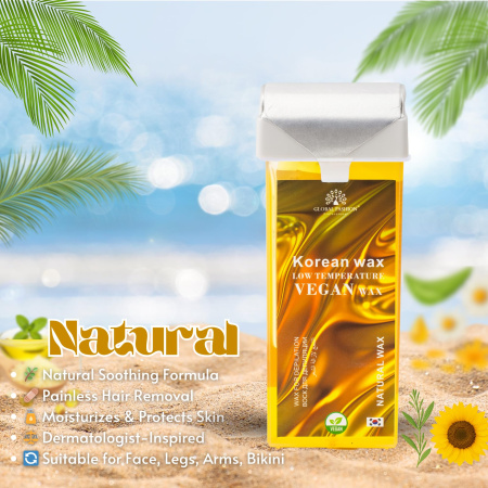 Roll-On Wax Cartridge 100ml – Hair Removal | Natural Wax Cartridge Close View Hair Removal | شمع رول
Roll-On Wax Cartridge 100ml – Hair Removal | Natural Paraffin Wax Detailed View Skin Care | شمع بارافين