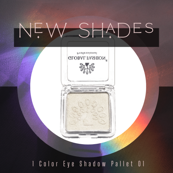 Global Fashion single eyeshadow preview matte shimmer finish ظلال عيون