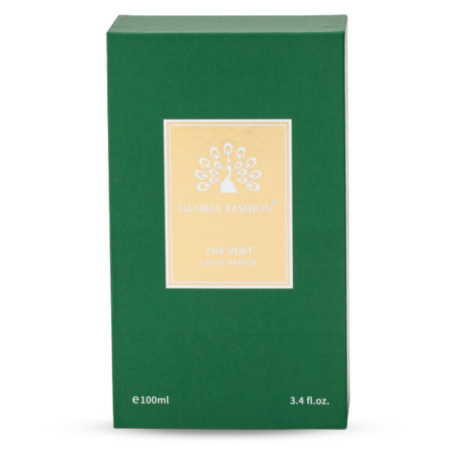 The Vert Eau de Parfum Men 50ml Men's Perfume Close Up - Luxury Aquatic Eau de Parfum Spray | عطر رجالي صورة مقربة