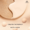 Global Fashion matte foundation close up waterproof oil free finish كريم اساس لقطة مقربة مطفي