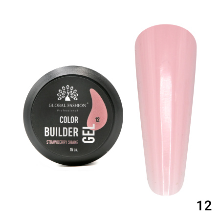 Nail modeling gel 15 g, Color Builder Gel 12- Strawberry shake