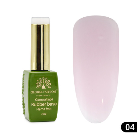 Camouflage base for nails, Hema free, 8 ml 04