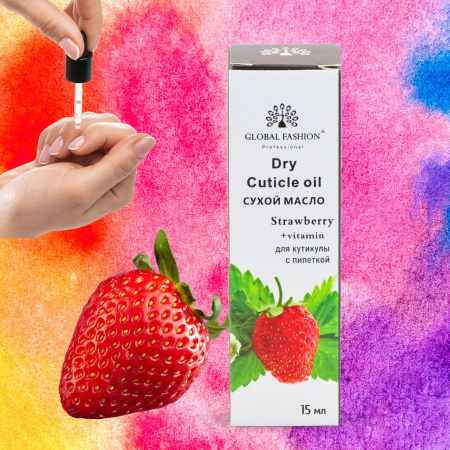 Global Fashion Cuticle Oil – Natural Blend of Olive, Coconut, Lavender, Rosemary & Jojoba Oils

