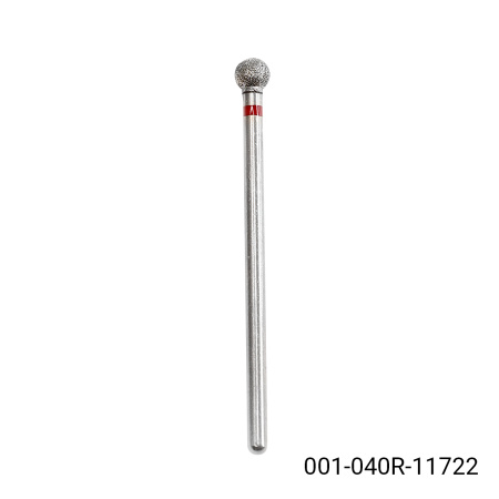 Diamond cuticle tip, ball 001040 R