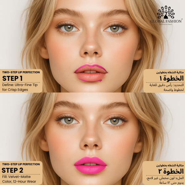 Velvet Smooth lipliner waterproof velvet matte precision contour محدد شفاه مطفي