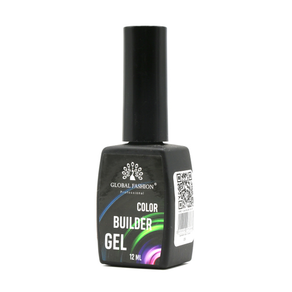 Global Fashion Color Builder Gel 12ml | Nail Extension Gel | جل بيلدر ملون
