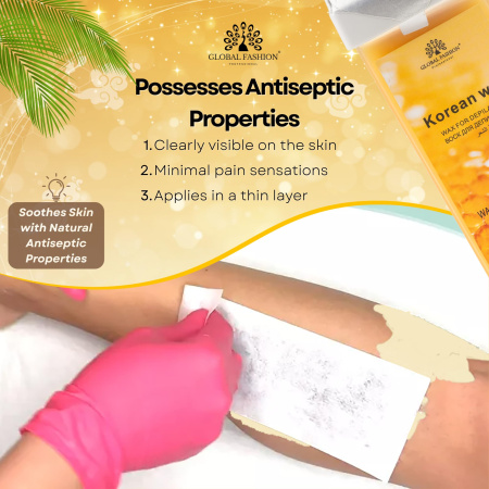 Roll-On Wax Cartridge 100ml – Hair Removal | Honey Wax Cartridge Close View Hair Removal | شمع رول
Roll-On Wax Cartridge 100ml – Hair Removal | Honey Paraffin Wax Detailed View Skin Care | شمع بارافين