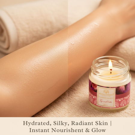 Global Fashion Massage Candle – 30 ml Aromatherapy Spa Candle in 21 Scents