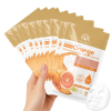 Korean Orange Collagen Facial Sheet Mask Pack of 10