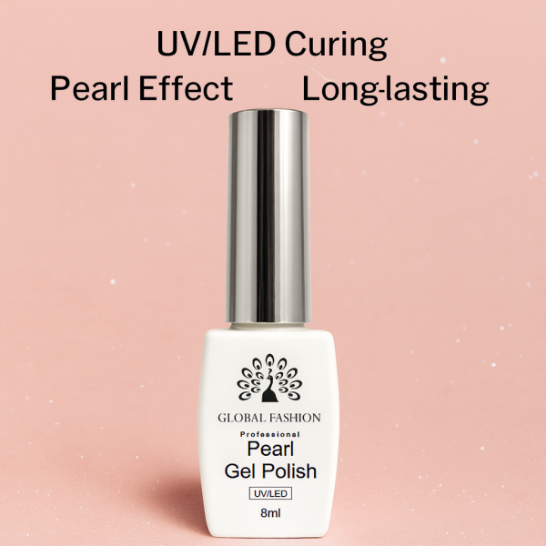 Pearl Gel Nail Polish – Shade ## – 8ml UV LED Soak Off Shimmer Effect
