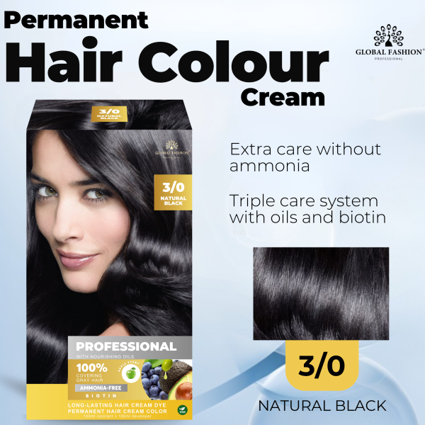 Hair color cream preview vibrant shade grey coverage صبغة شعر