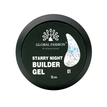 Global Fashion Starry Night Builder Gel – 15g | Professional Nail Extension Gel
جل بيلدر ستاري نايت من جلوبال فاشن – 15 جرام | جل تمديد أظافر احترافي
