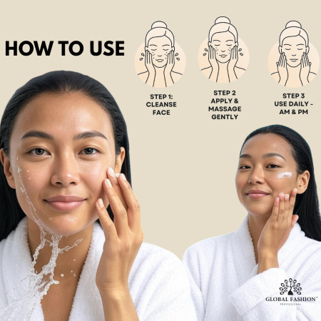 Vitamin E skincare set close up youthful glow finish مجموعة عناية بالبشرة لقطة مقربة
