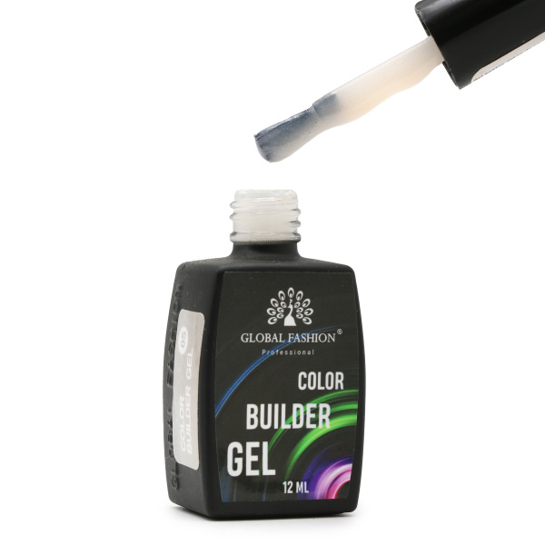 Global Fashion Color Builder Gel 12ml | Nail Extension Gel | جل بيلدر ملون
