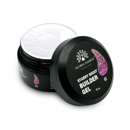 Global Fashion Starry Night Builder Gel – 15g | Professional Nail Extension Gel
جل بيلدر ستاري نايت من جلوبال فاشن – 15 جرام | جل تمديد أظافر احترافي
