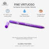 Matte gel eyeliner close up ultra fine tip colored shades ايلاينر ملون لقطة مقربة