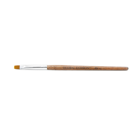 Flat, straight gel brush #6, Global Fashion