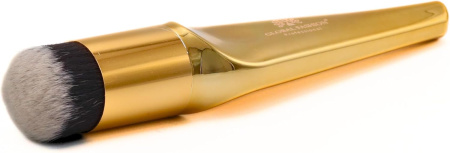 Rose Gold Foundation, Concealer, Powder, Blush and Eyeshadow Brush Close Up - High Density Synthetic Vegan Bristles | فرش مكياج احترافية شعيرات ناعمة