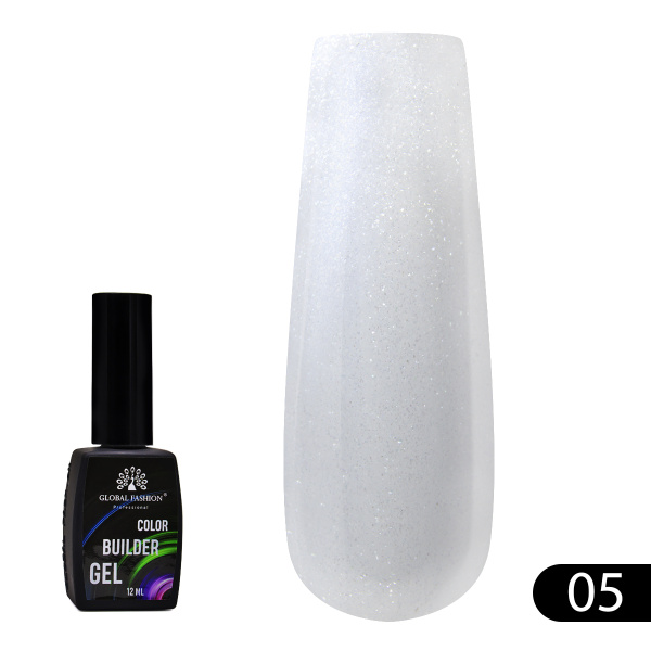 Global Fashion Color Builder Gel 12ml | Nail Extension Gel | جل بيلدر ملون
