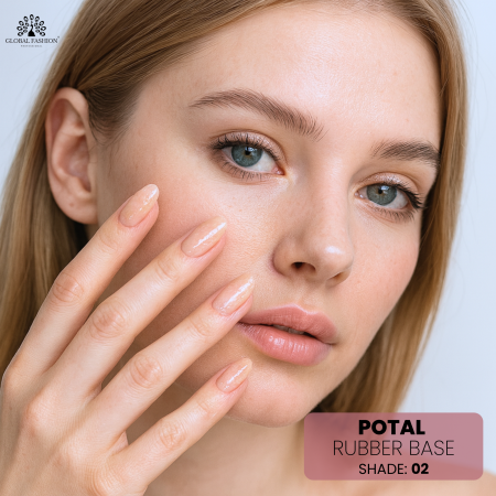 Close-up Rubber Base Potal 8ml 02 – Gold Foil Flakes
