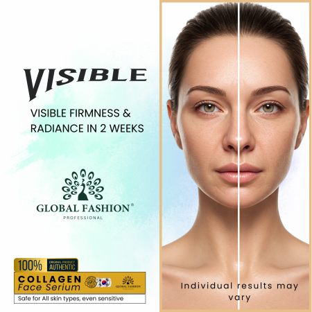 Advanced Collagen Face Serum – Firming & Hydrating Serum Close Up - Hydrating Anti Aging Facial Treatment | سيروم للوجه صورة مقربة