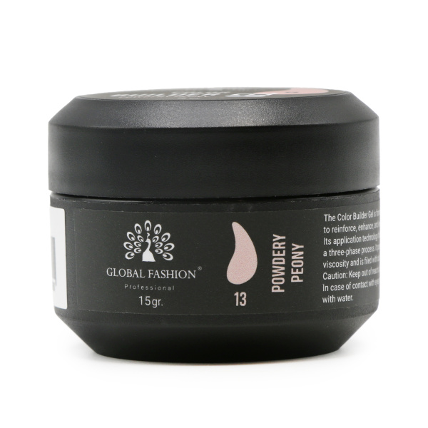 Global Fashion Color Builder Gel 15g | Nail Extension Gel | جل بيلدر ملون
