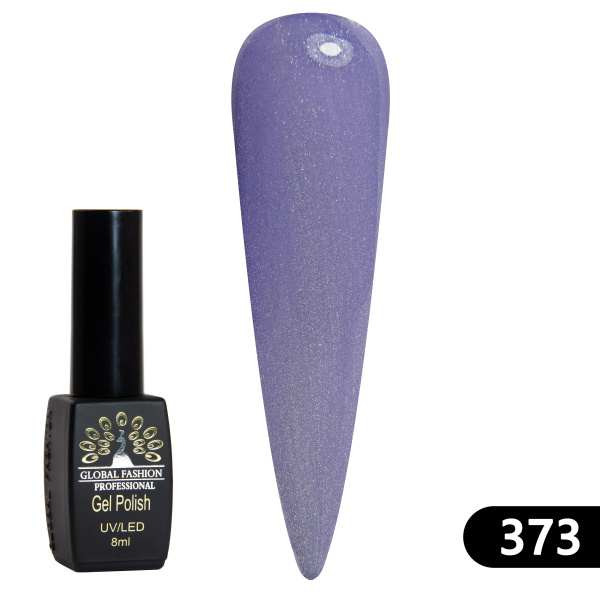 Gel polish BLACK ELITE 373, Global Fashion 8 ml