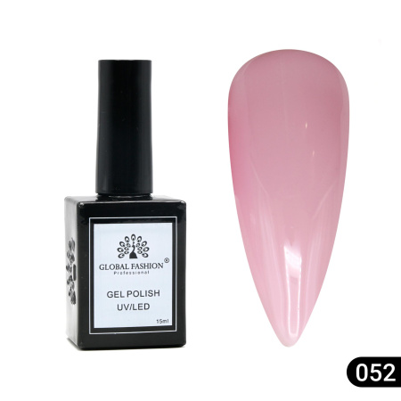 Gel polish Global Fashion, Gel polish 15 ml, 52