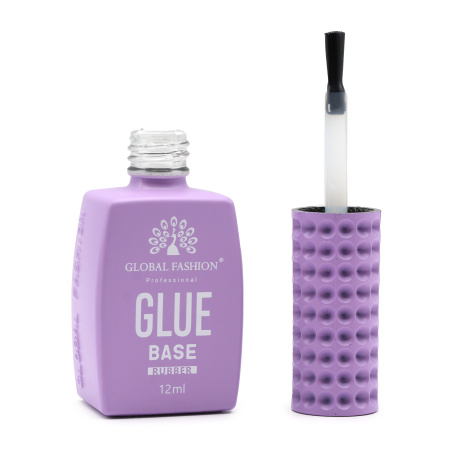 Global Fashion Glue Base 12ml | Extra Strong Rubber Nail Adhesive
جلوبال فاشن جلُو بيس 12 مل | لاصق مطاطي قوي للأظافر
