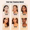 Global Fashion compact powder close up velvet matte finish بودرة مضغوطة لقطة مقربة