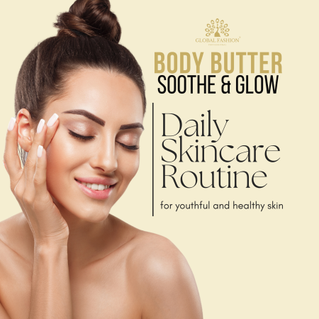 Body Butter Close Up - Ultra Hydrating Shea Butter Collagen Body Cream | زبدة الجسم صورة مقربة