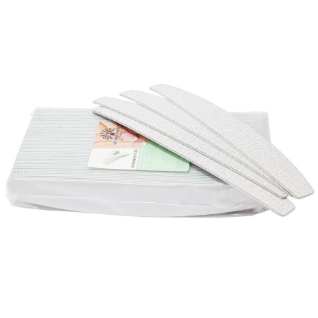 Replacement files half moon 100 grit - 50 pcs