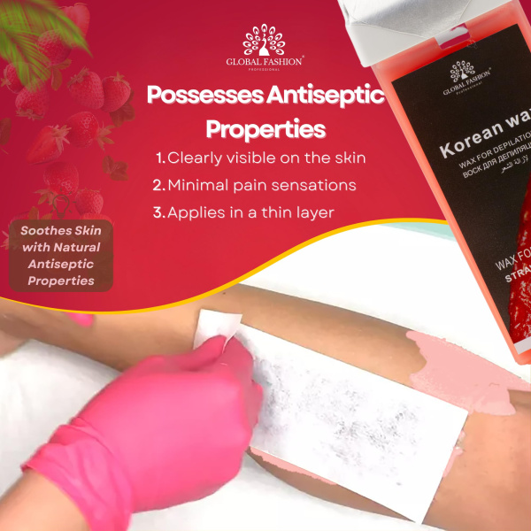 Roll-On Wax Cartridge 100ml – Hair Removal | Strawberry Roll On Wax Cartridge Hair Removal | شمع رول
Roll-On Wax Cartridge 100ml – Hair Removal | Strawberry Paraffin Wax Skin Treatment | شمع بارافين