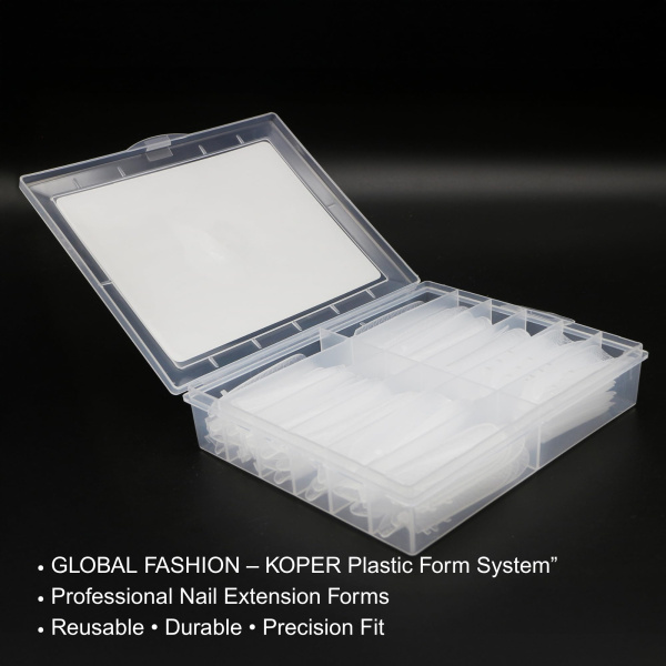 Dual Nail Forms 120pcs – Clear Poly Gel Forms | Square Nail Extension Tips Gel Forms Kit | اطراف اظافر
Dual Nail Forms 120pcs – Clear Poly Gel Forms | Square Dual Nail Forms Reusable Extensions | اظافر صناعية