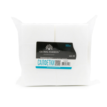 Lint-free wipes, medium hardness, 500 pcs.