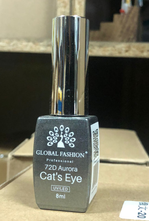 Gel polish cat eye 72D Aurora, 03