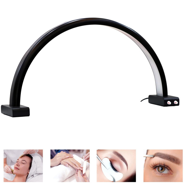 Global Fashion LED Nail Desk Lamp – Half Moon Light | Black LED Nail Desk Lamp Adjustable Shadowless Light | مصباح اظافر
Global Fashion LED Nail Desk Lamp – Half Moon Light | Black Professional Nail Lamp for Salon Manicure | اضاءة مناكير
