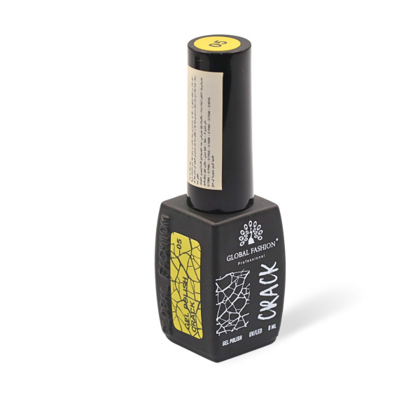 Gel polish "CRACK" – crackle/craquelure effect, 8 ml, No. 05 | طلاء جل "CRACK" بتأثير التشقق (كراكيلور) 8 مل رقم 05
