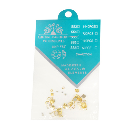 Nail decor, Global Fashion, shells 10